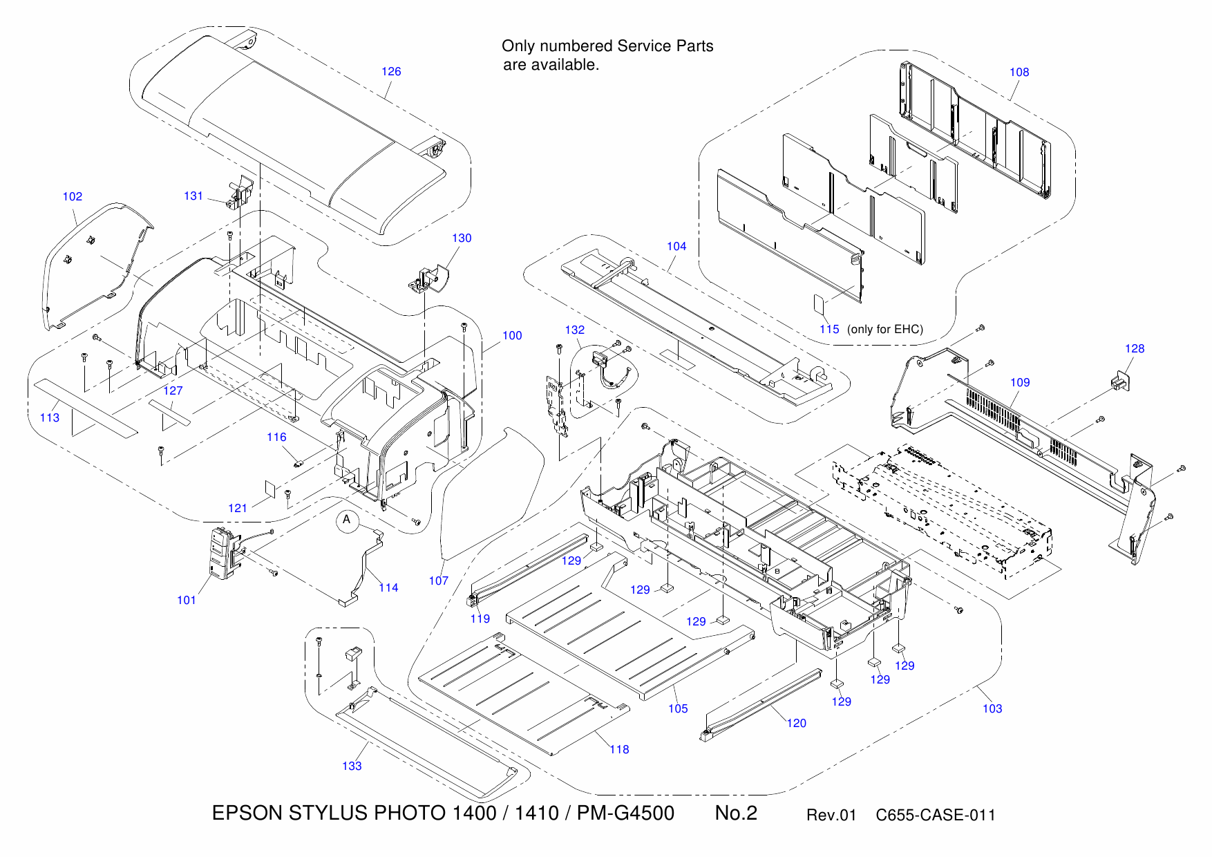 EPSON StylusPhoto 1390 1400 1410 Parts Manual-5 EPSON StylusPhoto 1390 1400 1410 Parts Manual-5